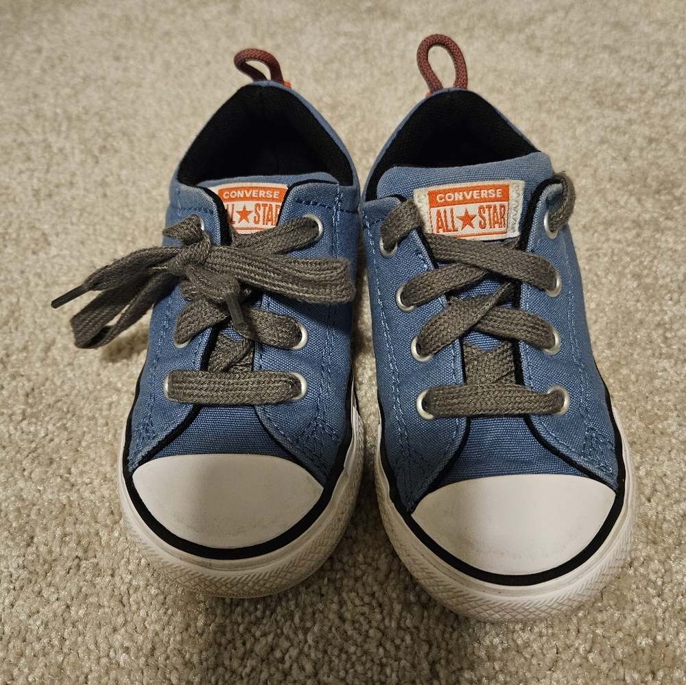 Converse Kids Navy Blue Sneakers, 8c